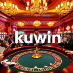Kuwin Casino experience showcasing an exciting roulette game where players engage actively, surrounded by lively atmospheres and colorful poker chips.